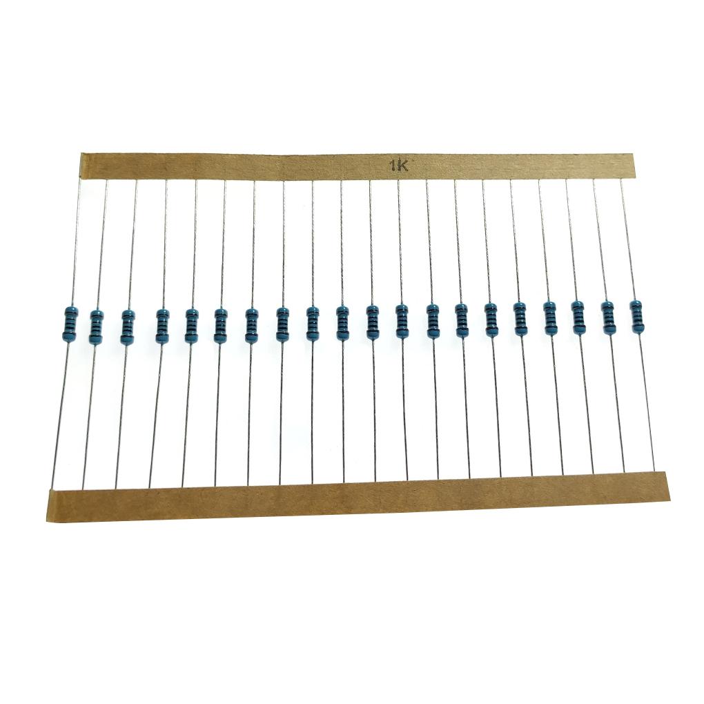1460 шт./набор Резисторы 1/4 Вт Пленочные резисторы 73 типа 1R-1M Набор для сортировки с пластиковой коробкой