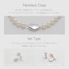 Japanese Akoya Pearl Necklace Set June Perfect for and Special with Gemstone Appraisal Perfect Gift for New and More Cloth and Warranty in Mani Mani