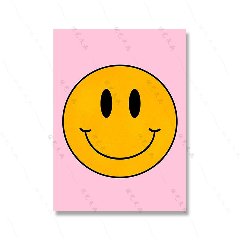 Цвет Аннотация Цветок Губы Улыбка Цитата Бохо Настенная Картина Холст Картина Скандинавский Плакат Принт Детская Роспись Декор Гостиной