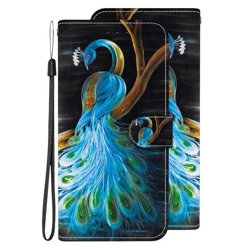 1/10VII Чехол для Sony Xperia 1VII 10VII Coque Мультяшный кожаный чехол для Sony 1VII Xperia 10VII Funda Чехол-книжка с кошельком