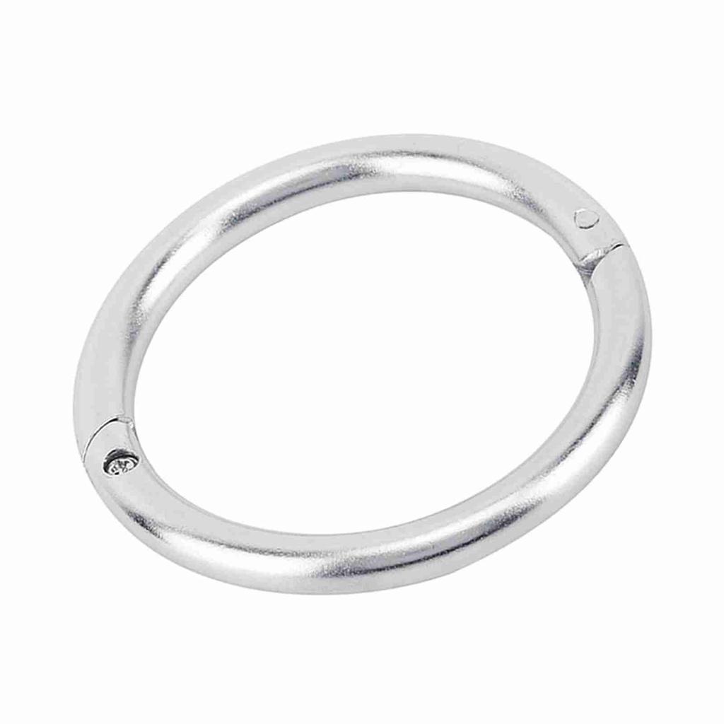 Stainless Steel Bull Cow Cattle Nose Ring Husbandry Accessory(L)