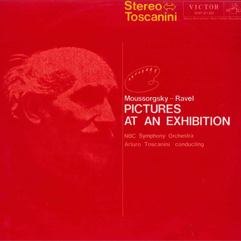 LP Record NBC SYMPHONY ORCHESTRA, ARTURO TOSC - Moussorgsky..ravel Pictures At An SHP2120 VICTOR Japan Classical Used