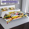 Sailor Moon Print Flannel Blanket, Soft Warm Lightweight Throw Blanket for living Room,Sofa Bed Camping office