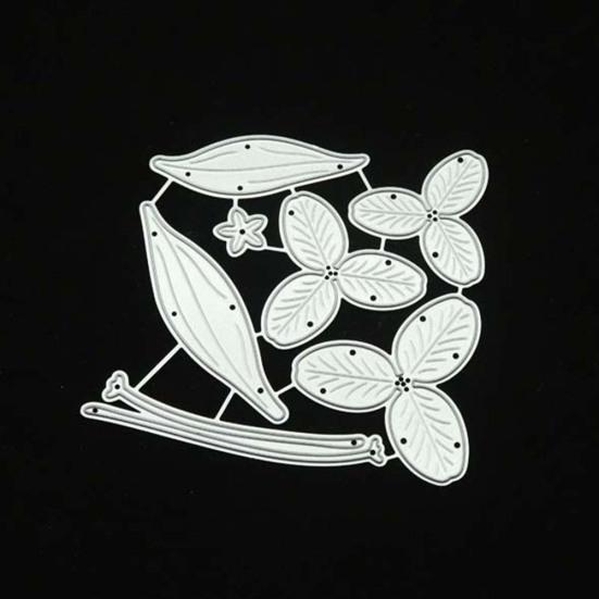 Цветок металлический трафарет DIY Скрапбукинг бумажные карты искусство фото трафарет плесень