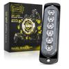 6LED Car Strobe Warning Light Grill Flashing Breakdown Emergency Light Car Truck Trailer Beacon Lamp LED Waterproof Side Light