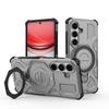 KEYSION Ударопрочный Магнитный Чехол для Samsung S26 Ultra 5G Вертикальная Металлическая Кольцо-подставка Задняя Крышка Телефона для Galaxy S26 S26+Plus