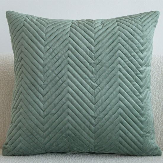 Наволочка моющаяся, уютная, потайная молния, однотонная, с тиснением, дизайн, наволочка, декор для гостиной, спальни, для ежедневного использования