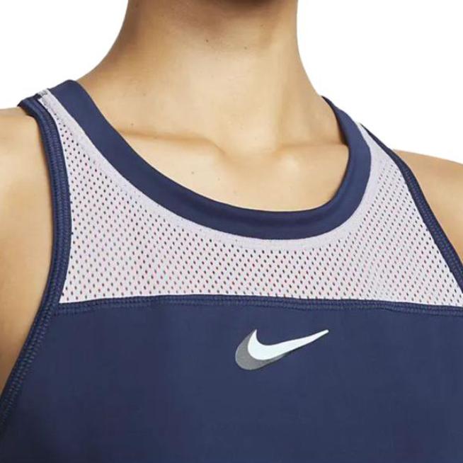 Nike Женское теннисное платье Court Dri-FIT Slam DV0360-410