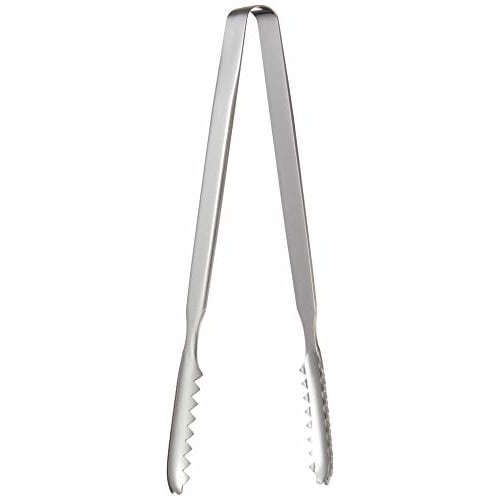 Endo Shoji Commercial Ice Tongs, Small, Stainless Steel, Made In Japan, PBU0102