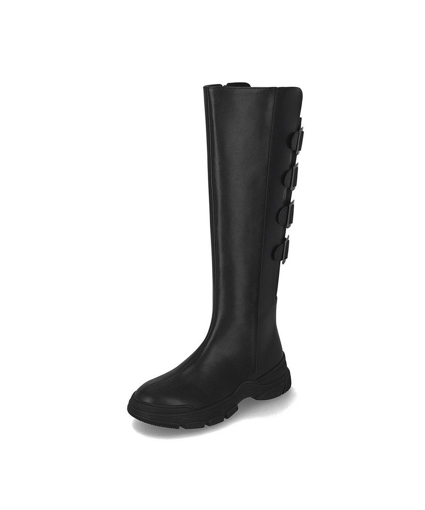 Elcanto Mazz Женские Повседневные Длинные Сапоги на Пряжке 5см Lcwl34M44V