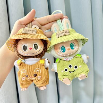 Для 17 см Кукольная одежда Лабубу Модная одежда Толстовки Кукольная одежда Цветовые толстовки Кукольные аксессуары Милые украшения Маленькая одежда