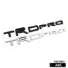 3D ABS Car trunk sticker decal TRDPRO logo for toyota TRD Yaris Camry Tantu Prado Lande kuluze RAV4 car  repack accessory