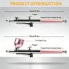 Cordless Airbrush Pen 0.3mm Nozzle Fine Atomization Oxygen Injection Tool for Skincare On The Go
