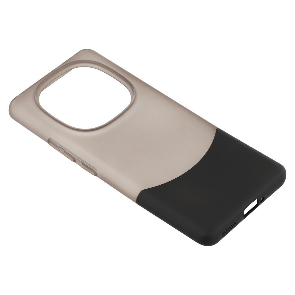 For Xiaomi Redmi Note 14 Pro 4G Case Dual Color Splicing Matte PC Phone Cover Large Camera Cutout