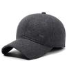 Modern Ear-guarding Baseball Cap For Men With Cotton Material For Winter Fashion Needs