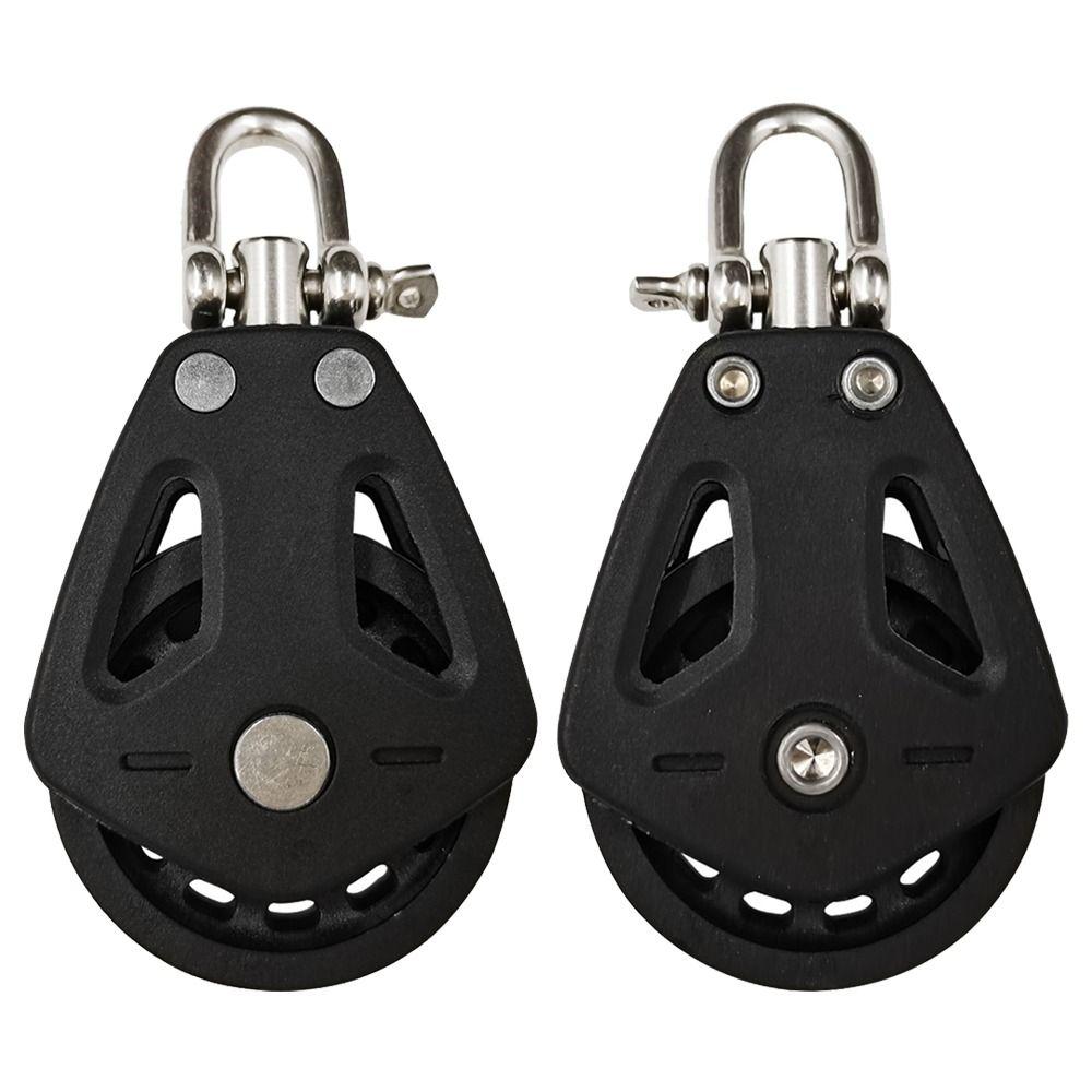 Прочный универсальный блок с головкой и высокой нагрузкой, лодочные аксессуары, парусная лодка, поворотный шакл, одинарный блок