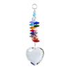 Rainbow Love Crystal Suncatcher Set - Three-Piece Crystal Ball Decor