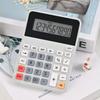 Multifunctional 12 Digits Calculator Battery Powered Financial Accounter Calculator Shopping Malls
