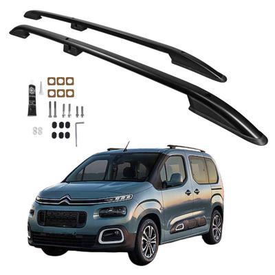 БАГАЖНИК НА КРЫШУ BERLINGO DOBLO COMBO PARTNER PROACE CITY длинный L2 ЧЕРНЫЙ