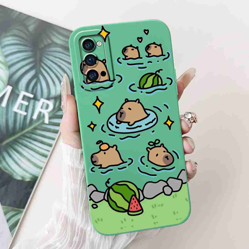 For Oppo Reno4 Pro 5G Case CPH2089 Luxury Art Painted Cover For Oppo Reno4 Reno 4 Pro 5G Phone Case Protector Soft Cover