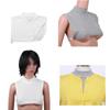 Womens Fake Collar Faux Turtleneck Neck Dickey False Mock Blouse Half Top Collar Neck Cover Sweater Collar
