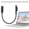 15V TypeC Female Cable for for Microsoft Surface Pro 3/4/5/6 Tablet Charging