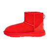 Classic II Mini Sheepskin Round Toe Slip-On Low Ankle Boots Kids Boots Red 1017715K-CRP