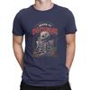 T-Shirts Death By Overthinking Vintage 100% Cotton Tee Shirt Short Sleeve Skull T Shirt O Neck Tops Gift Idea Unisex