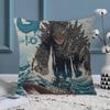 Japanese Contemporary Tokyo Art Pillow Gift Home Office Decoration Bedroom Sofa Car Cushion Cover case x