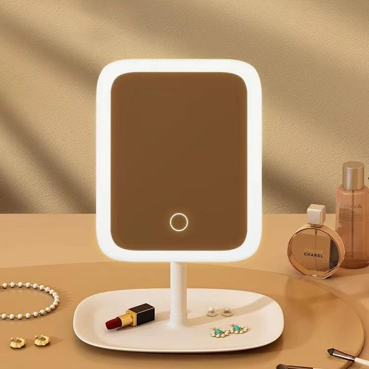 Светодиодное умное зеркало для макияжа с подсветкой для спальни и общежитий
