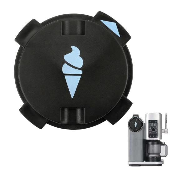 1/2/3/4 шт. Пылезащитная герметичная крышка подходит для мороженицы Ninja NC701 Сохраняет мороженое чистым Легко устанавливается Пылезащитная крышка для машины с узорами для мороженого