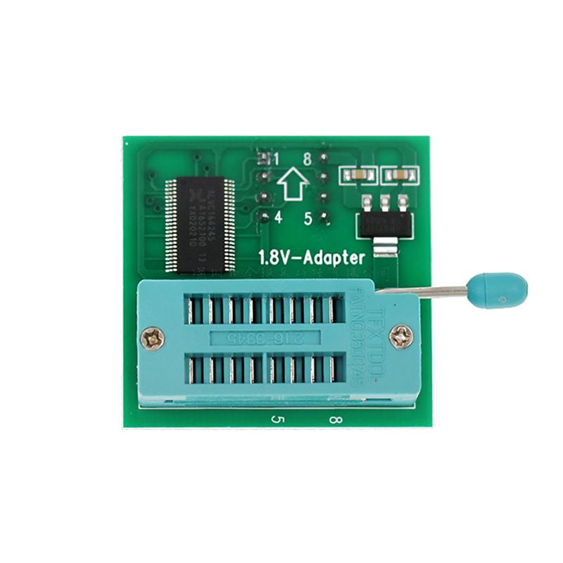 Адаптер 1,8 В для материнской платы 1,8 В Spi Flash Sop8 Dip8 W25 Mx25 Использование на программаторах Tl866Cs Tl866A Ezp2010 Ezp2013 Ch341