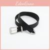 Vintage Women's Belt New Casual Leather Belt Retro Simple Match Denim Belt Ins Wind Black In Stock
