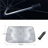 Titanium Upgraded Car Windshield Sun Shade Umbrella 7-Layer UV Blocking Sunshade