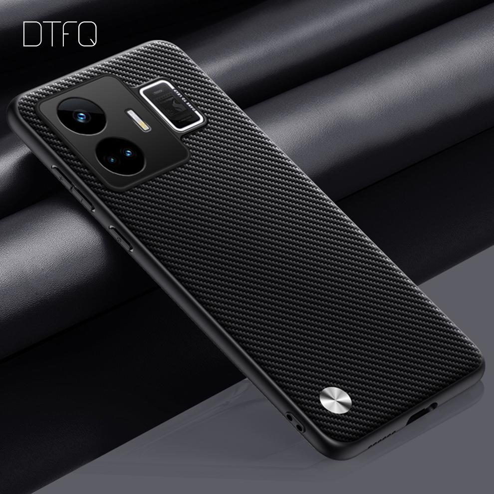 Чехол для Realme GT Neo5 с кожаным узором, задняя крышка, противоударный чехол для Realme GT Neo 5, роскошный кожаный чехол для Realme GT Neo5