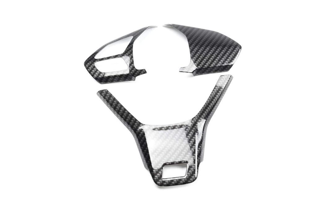 SecondStage Панель рулевого колеса Toyota Copen GR SPORT для автомобилей с переключателями на рулевом колесе, вид цифрового карбона T463DCB