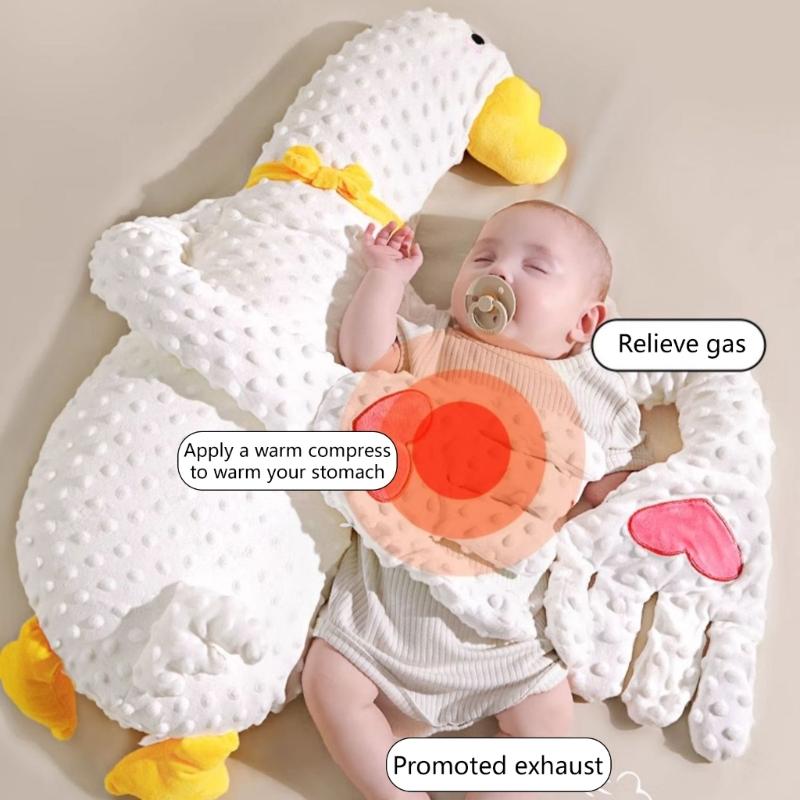 Automatic Big White Goose Baby Exhaust Pillow Soothes Beats Soothes Her Palm Baby Sleeps On Her Own
