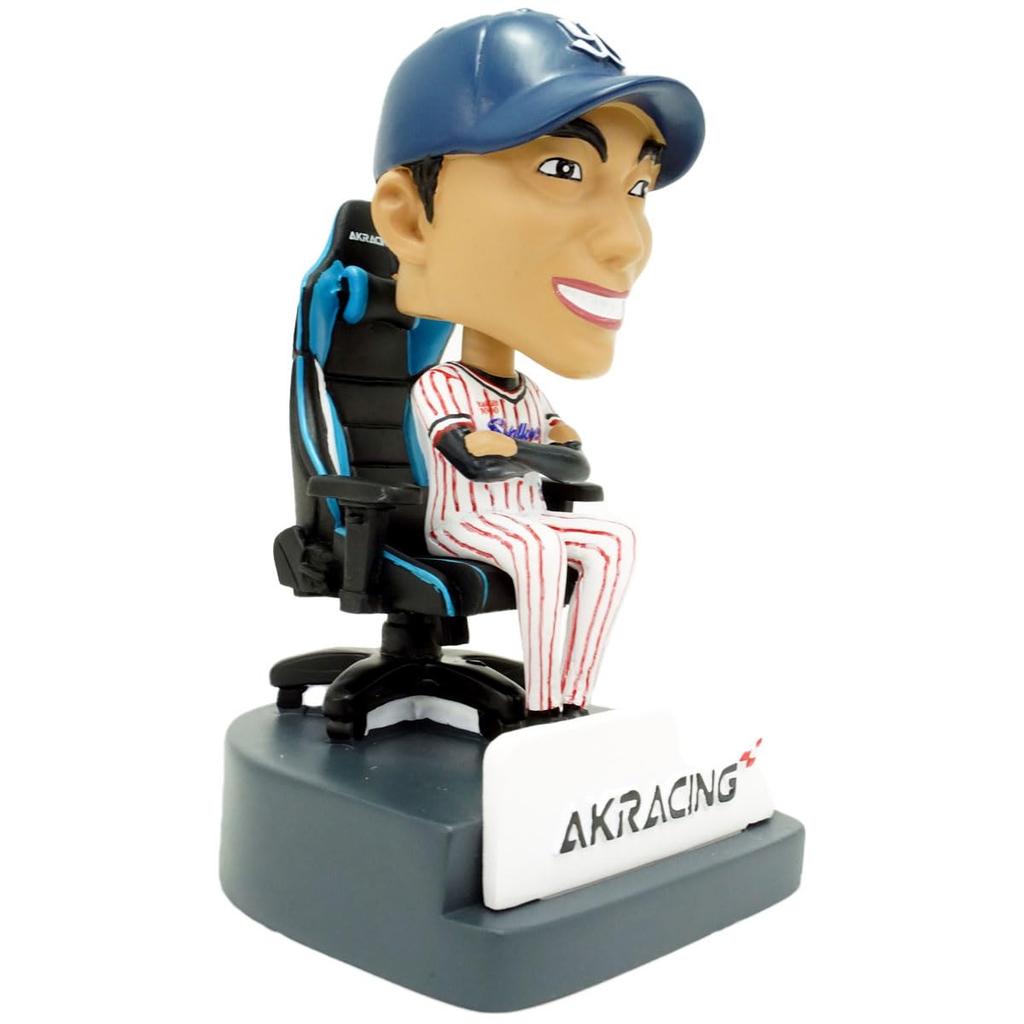 AKRacing Manager Takatsu Bobblehead Doll Officially Licensed by the Tokyo Yakult Swallows Professional Baseball NPB Central League