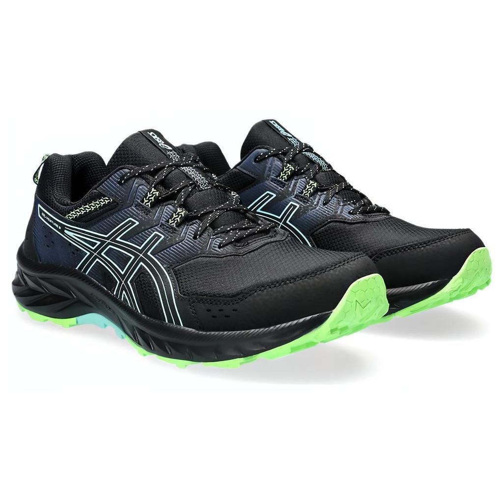 Asics Мужские кроссовки Gel Venture 9 Black Illuminate Mint 1011B486-008