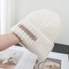 Autumn Winter Woolen Hat Women Korean Chic Wool Blend Knit Hats Ear Protection Warm Pullover Cold Hat Couple