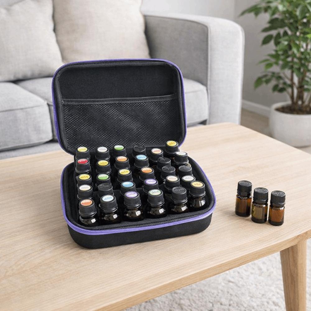 Кейс для эфирных масел 3 мл, большой вместимости, Защитный чехол для инсулиновых флаконов, Органайзер для хранения масел, Дорожный