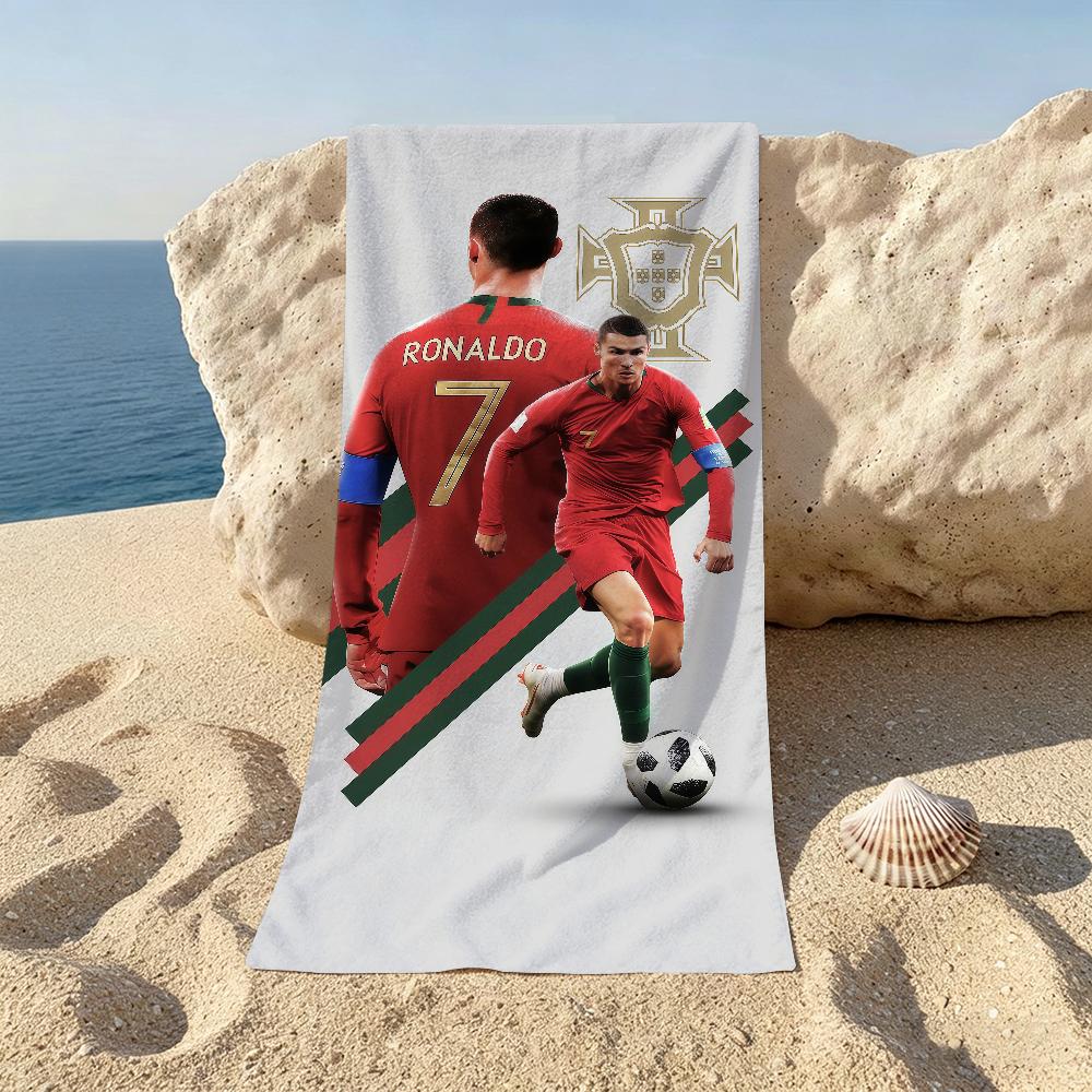 Пляжное полотенце Athlete C-CR7 Для пляжей, студий йоги, спортзалов, горячих источников, бассейнов и пикников