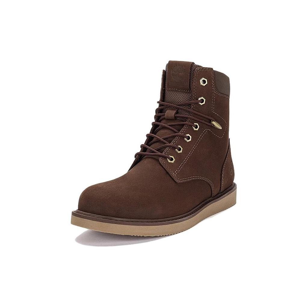 Timberland Удобные легкие уличные ботинки длиной до середины икры, мужские ботинки темно-коричневого цвета A5Y2H