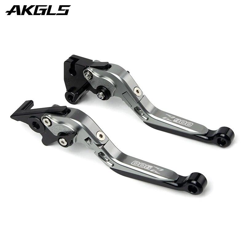 For Kawasaki Z900 2017-   2022 Z 900 Motorcycle Aluminum Alloy Folding Retractable Brake Clutch Handle Accessories