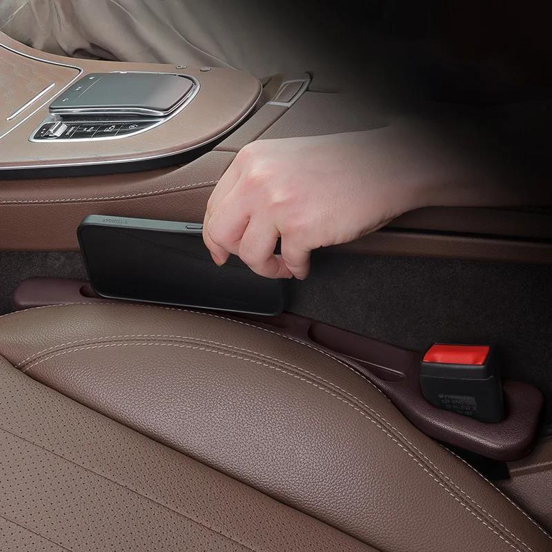 Car Seat Gap Filler Side Seam Plug Strip Leak-proof Filling Strip for All Car Model Wallet Phone Holder Car Accessories