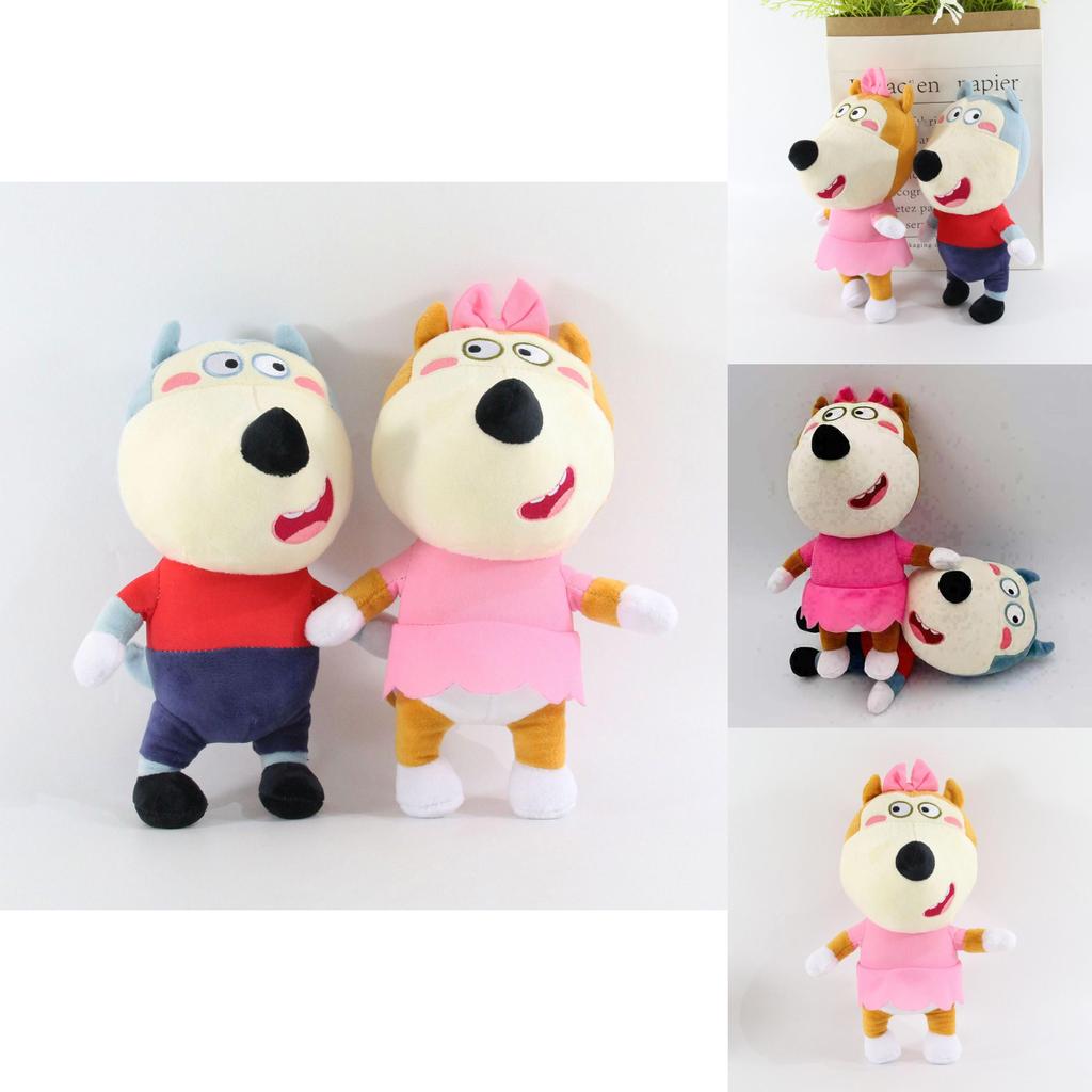 Wolfoo Family Plush 25cm Lucy Soft Stuffed Cartoon Character For Kids