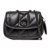 New Pillow Madison Nappa Soft Leather Shoulder Bag Crossbody Bag Medium Size Women's Black C8560-V5BLK