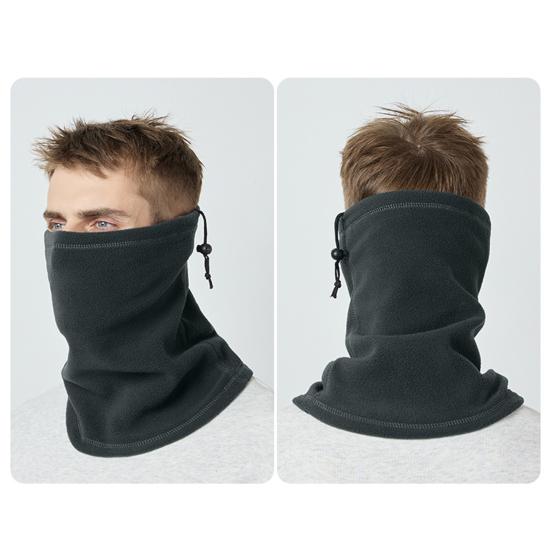 Winter Neck Gaiter Warmer for Men Women Windproof Fleece Lined Thermal Face Cushion Scarf Cold Weather Sport Accessory