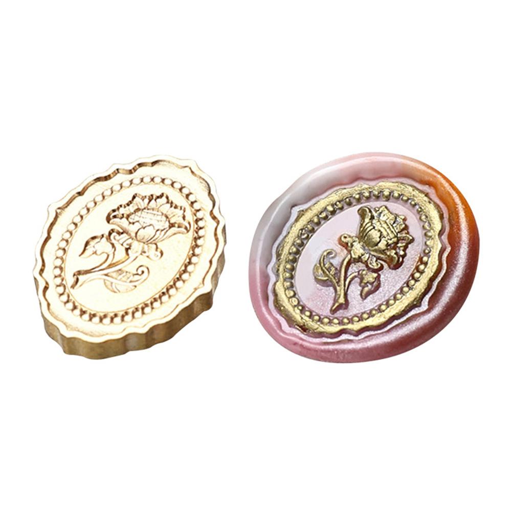 DIY тисненая печатная головка, декоративная восковая печать, головка штампа для упаковки, скрапбукинга