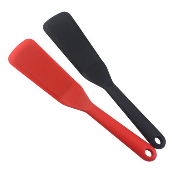 Силиконовая лопатка для жарки, термостойкая, антипригарная, кулинарная лопатка для яиц, блинов, бургеров, пиццы, стейка, омлетов, крепов, инструмент для выпечки, кухонная утварь